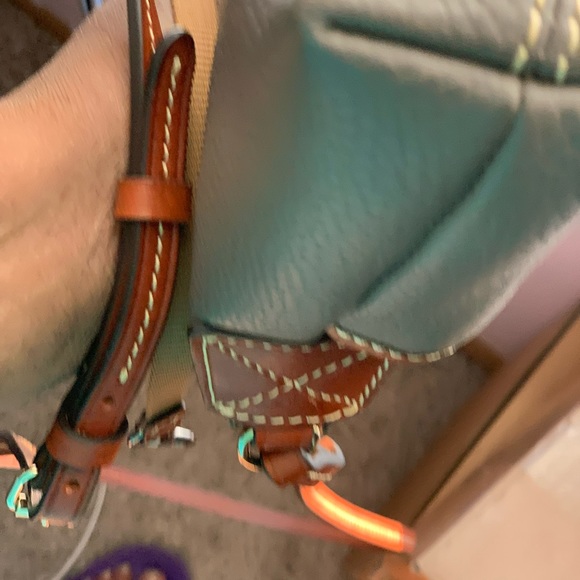 EUC Dooney and Bourke Ginger Crossbody and Matching Coin Purse - Picture 8 of 8